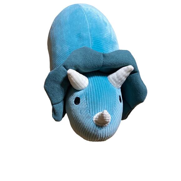 Hobby Lobby Blue Dinosaur Plush Ribbed Stuffed Animal - Picture 1 of 5